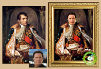 Фотомонтаж в стиле классической живописи