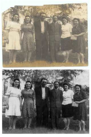Ретуширование старой фотографии
