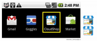 Иконка для приложения CloudShop