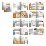 Буклет с элементами инфографики (2014)