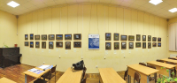 Оформление персональной фотовыставки после фотопрактики (2014)