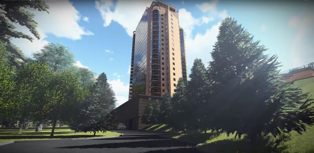 3D Анимация "ЖК УЮТ 3D"