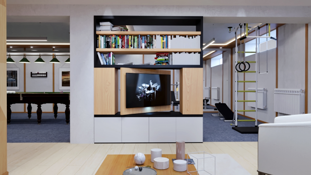 Цокольный этаж коттеджа в г. Куйбышев