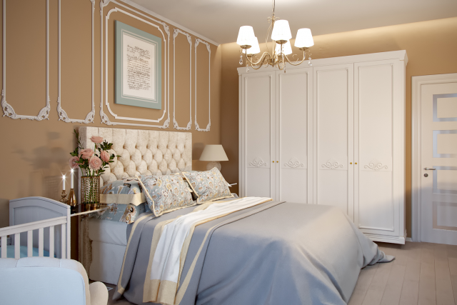 Спальня в "ЖК УЮТ 3D"