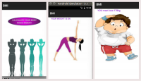 Body mass index calculator