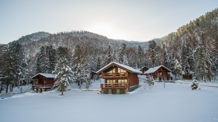 Съёмка для отеля "Altay Village"