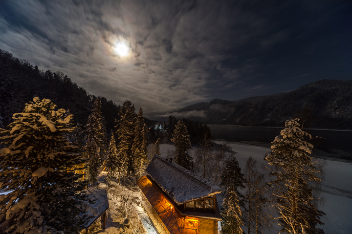 Съёмка для отеля "Урочище Актра"