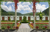 formal garden