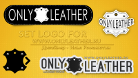 Логотип для магазина кожаных сумок ONLY LEATHER