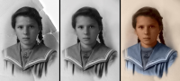 Реставрация старых фотографий с цветом