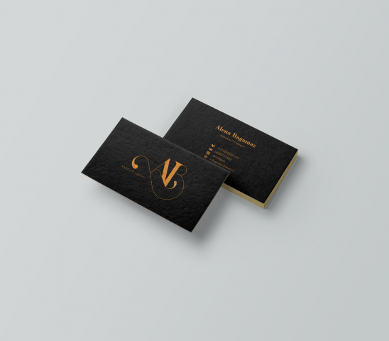 визитки визажист