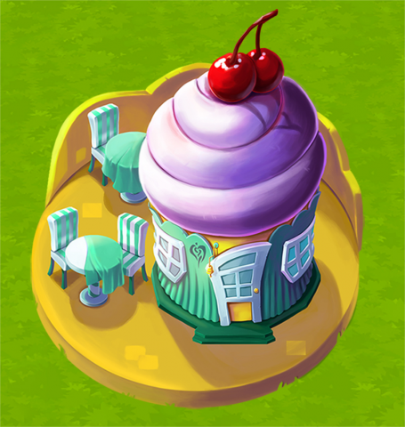 Summer cafe