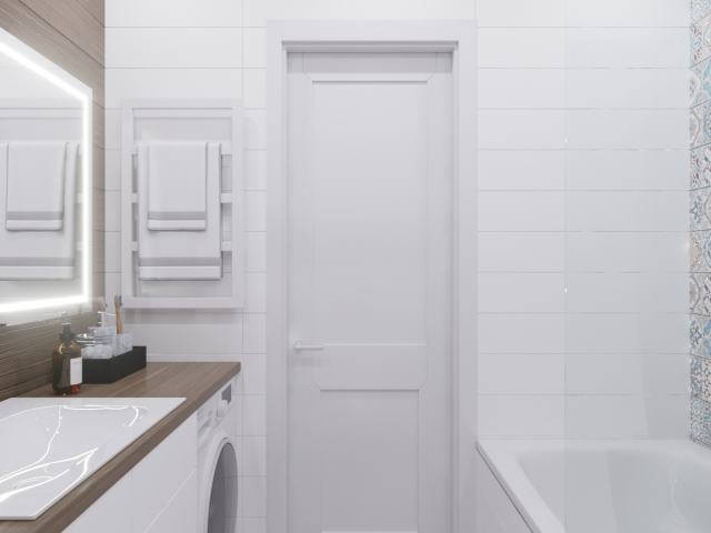 Однокомнатная квартира в СОВРЕМЕННОМ СТИЛЕ 41м2