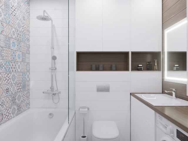 Однокомнатная квартира в СОВРЕМЕННОМ СТИЛЕ 41м2