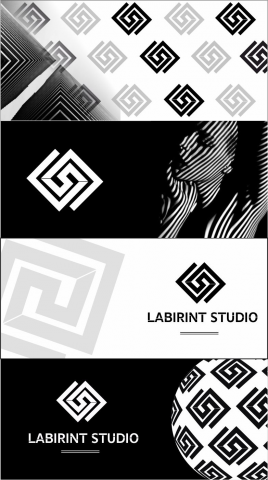 Дизайн логотипа Labirint Studio