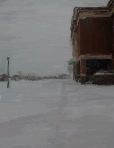 Первый снежный день