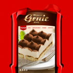Сайт под ключ. Разработка сайта кондитерской фабрики "Genie".