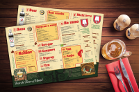 Бар Spaten меню аэропорт Шереметьево