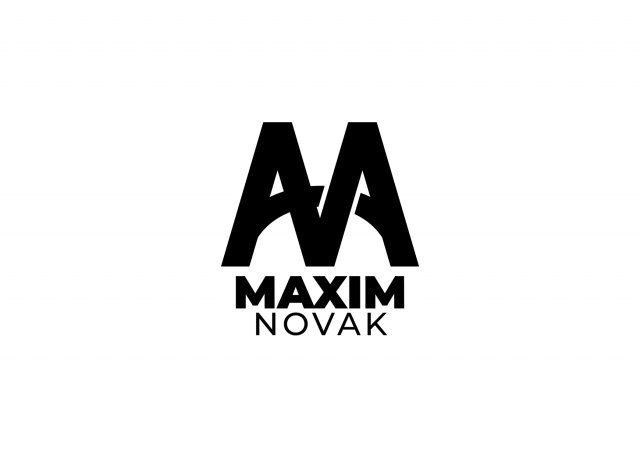 Логотип для фотографа Максим Новак