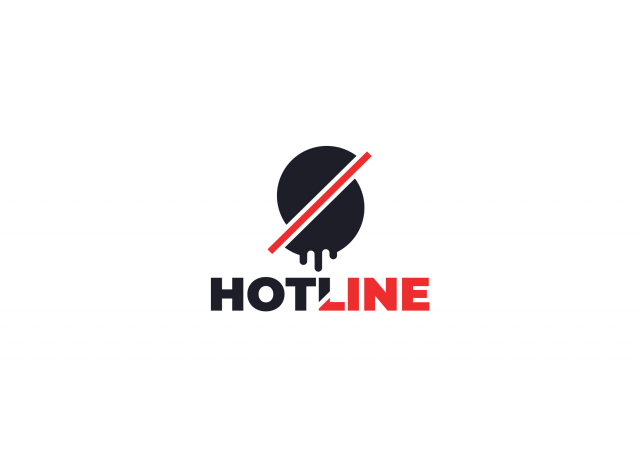 Логотип и визитка для компаний Hotline