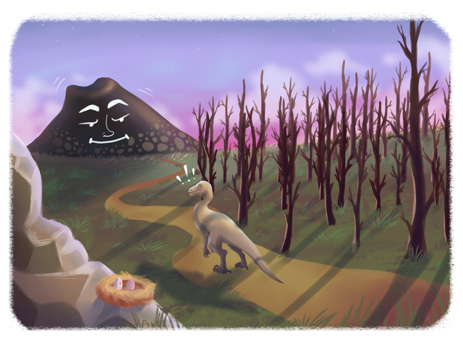 Иллюстрация к детской сказке.