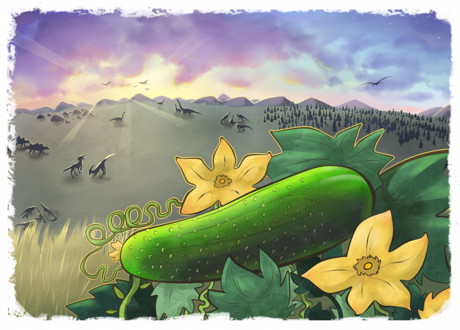 Иллюстрация к детской сказке.