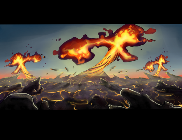 Иллюстрация к детской сказке.