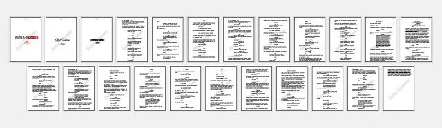 Сценарий 2-й серии сериала Astra-Zombies (v.2017)