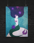 illustrations for the book The Little Mermaid