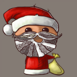 Дед мороз (рисунок в Photoshop)