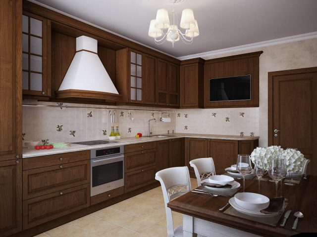 Кухня в классическом стиле