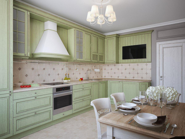 Кухня в классическом стиле