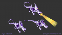 Metal Dragon (wait, go, attack)