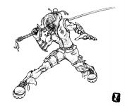 Cyberpunk warrior