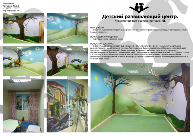 Художественная роспись стен