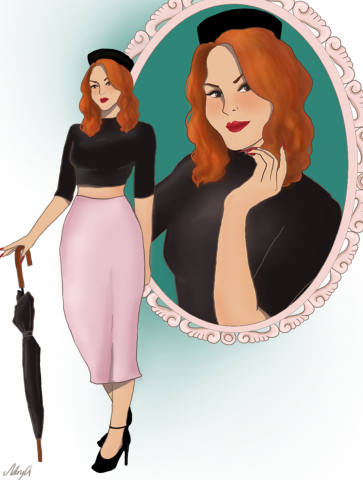 Pin-up girl