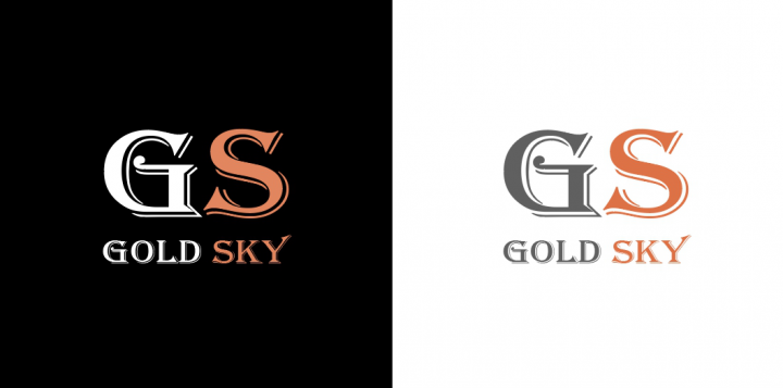 Дизайн логотипа Gold Sky