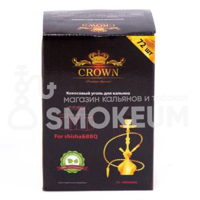 Уголь для кальяна Crown