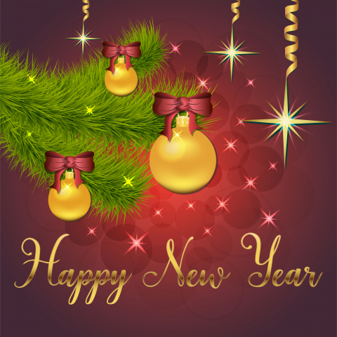 Новогодний баннер на сайт