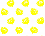 Бесшовный фон Лимоны