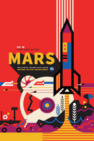 Плакат Mars