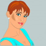 Портрет в векторе по фото