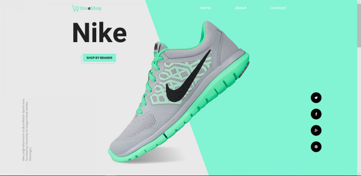 Nike website