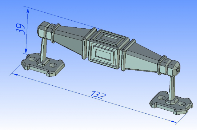 Мебельная ручка