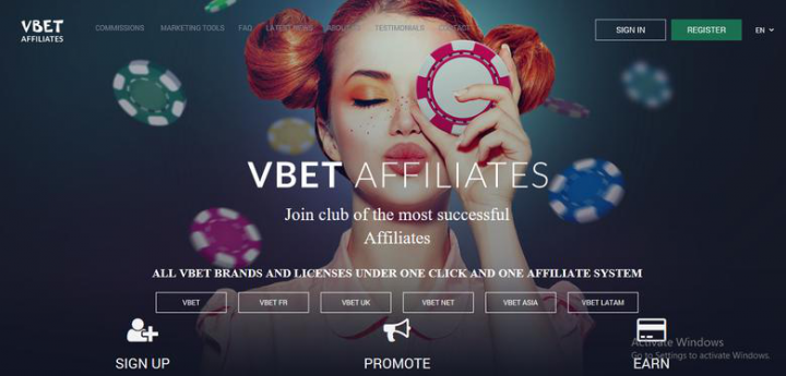 VBET affiliates