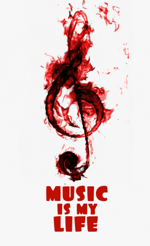 ЛОГО ДЛЯ MUSIC IS MY LIFE