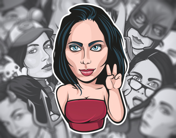 Sambuji стикеры для Настасьи Самбурской