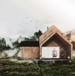 Малоэтажный жилой дом в голландском стиле