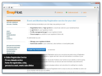 Snaphost Online Registration Form Service (Канада, Ванкувер)