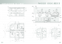 Частный коттедж. Дом 1. Проект. Чертеж.